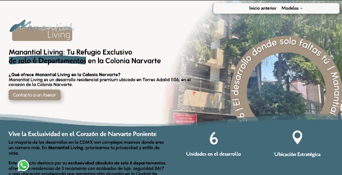WEBSITE MANATIAL LIVING