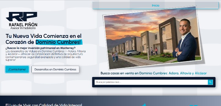 Imaginaite - Diseño Web para Inmobiliarias, Tu Casa en Dominio Cumbres