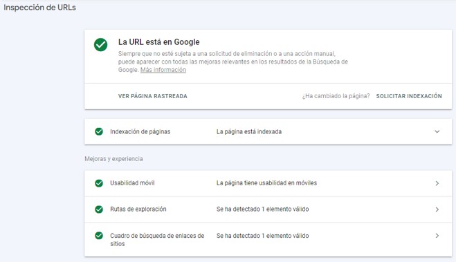GOOGLE INDEX INMOBILIARIA GOOGLE INDEX INMOBILIARIA
